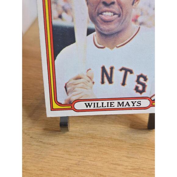 1972 Topps Willie Mays baseball card San Francisco Giants #49 EXT - Picture 4 of 10